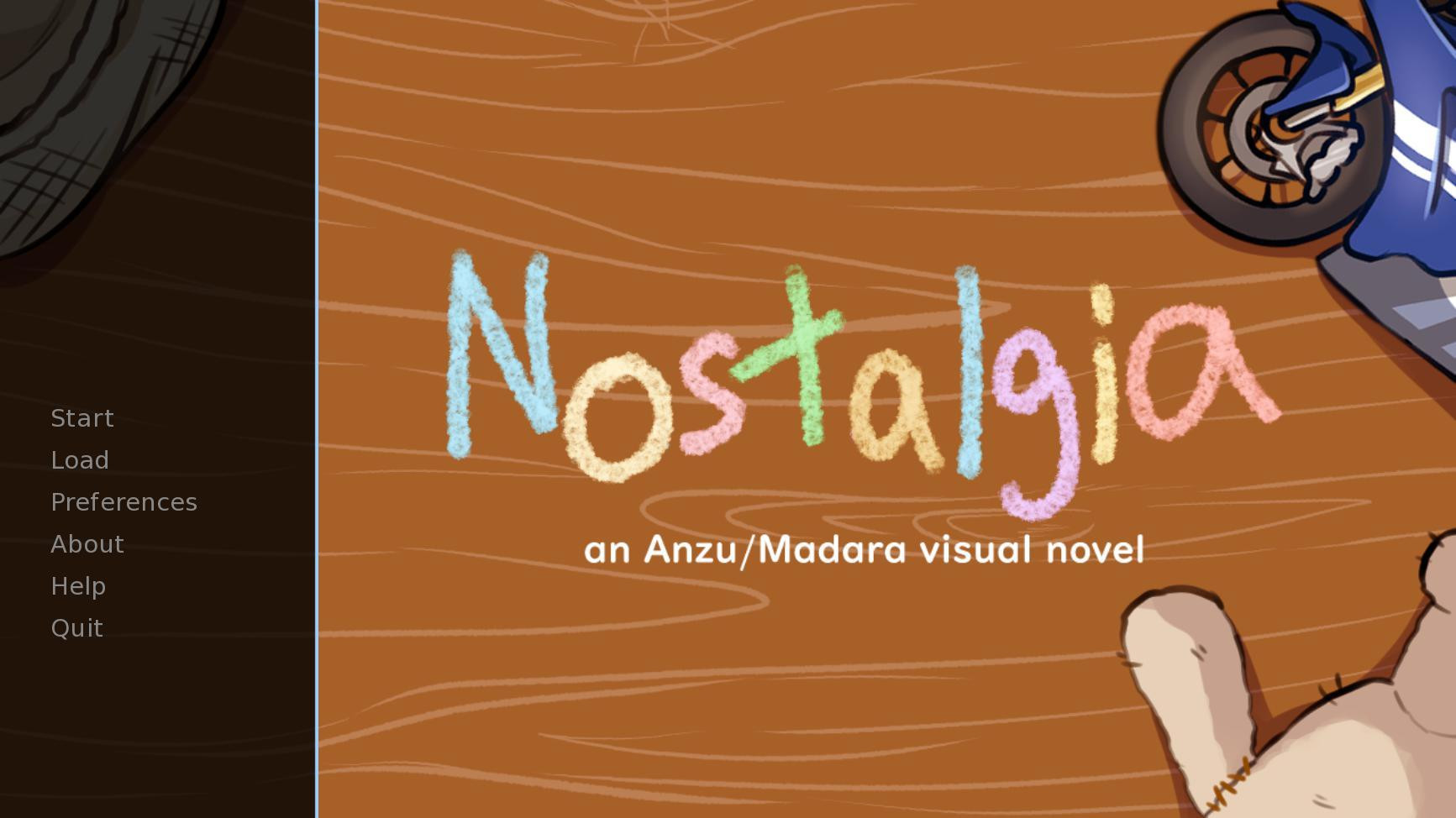 Nostalgia: an Anzu/Madara visual novel (itch) - кадр 5