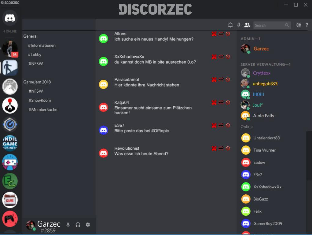 Discorzec - The Game (itch) - кадр 2