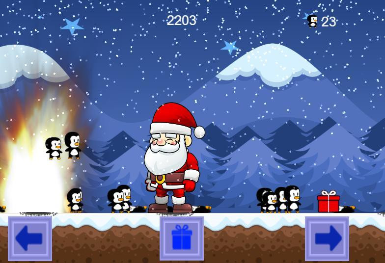 Santa, Penguin Hunter (itch) - кадр 5