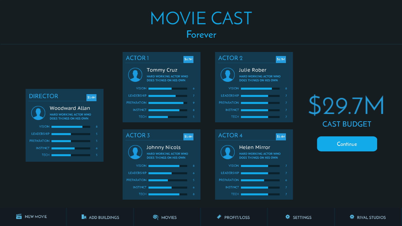 Movie Studio Tycoon - кадр 8