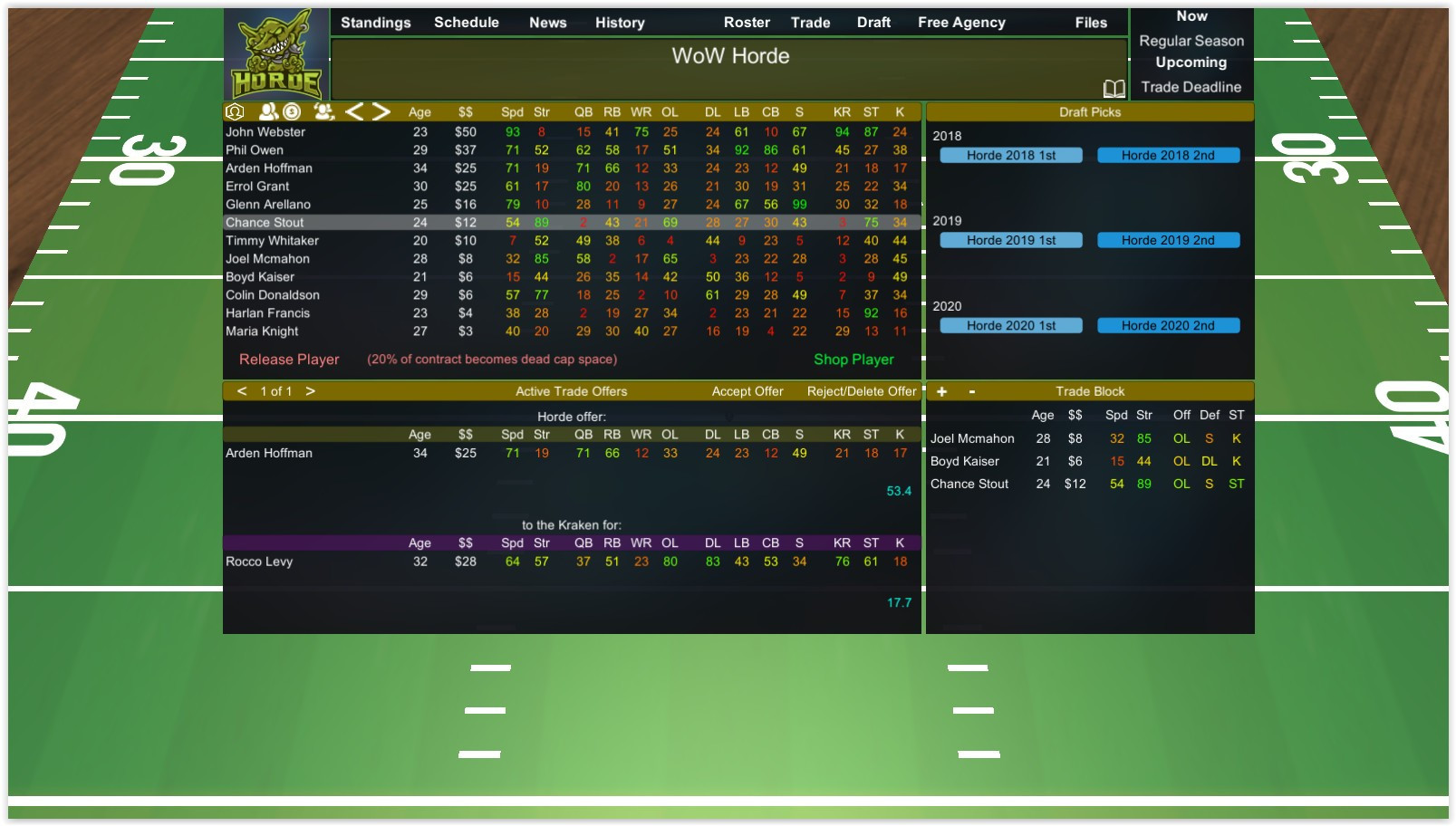 Desktop Dynasties: Pro Football - кадр 6