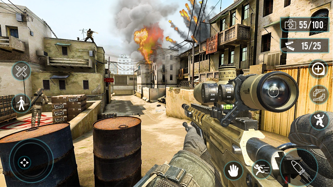 Army Commando Attack – Survival War (itch) - кадр 4