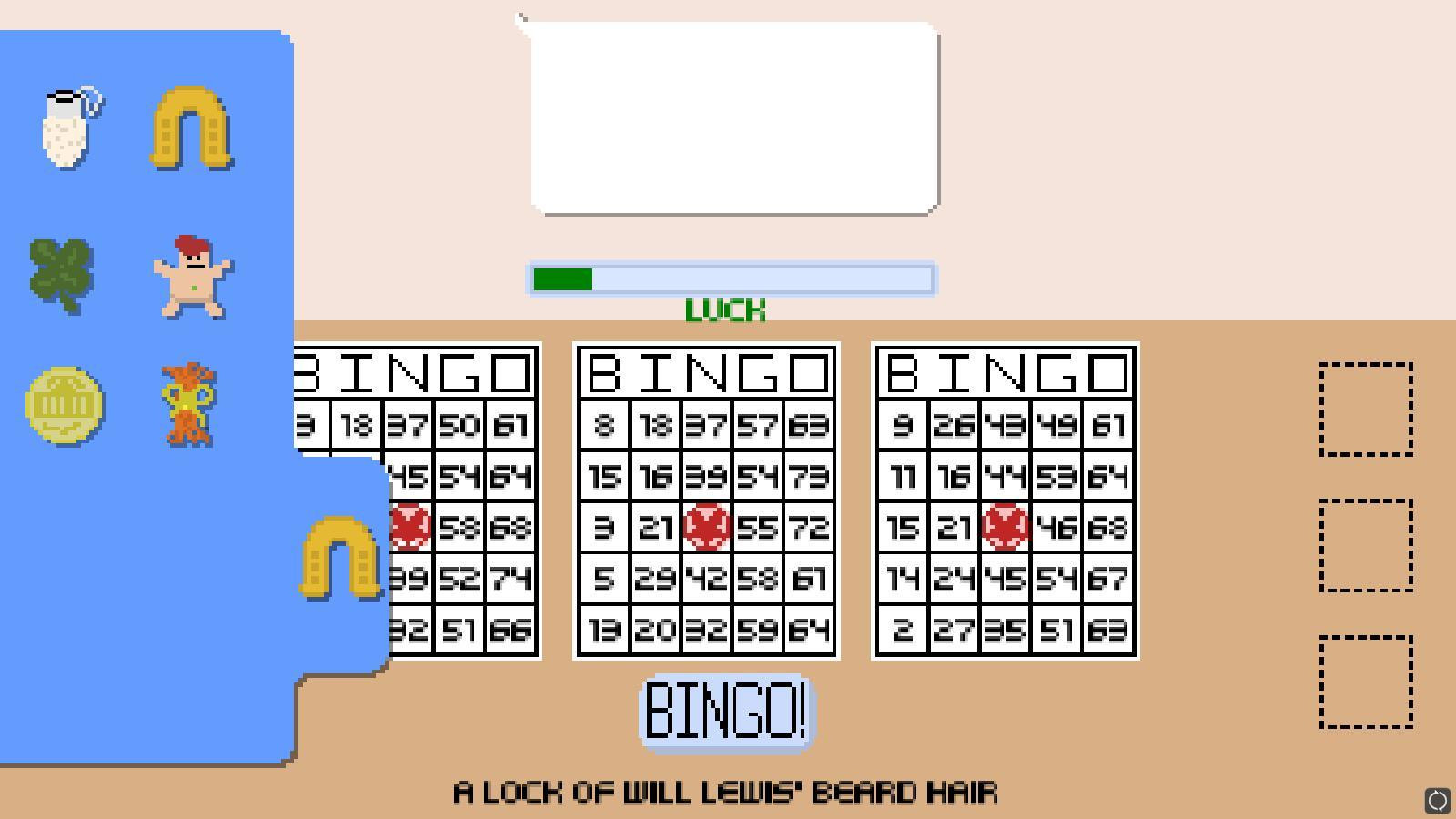 Secrets of the BINGO Sages (itch) - кадр 3