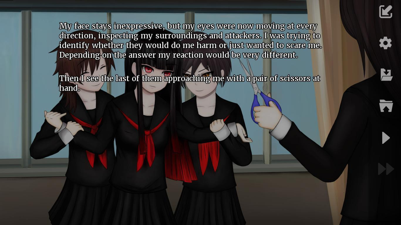 Winter's Empty Mask - Visual Novel - Demo (itch) - кадр 8