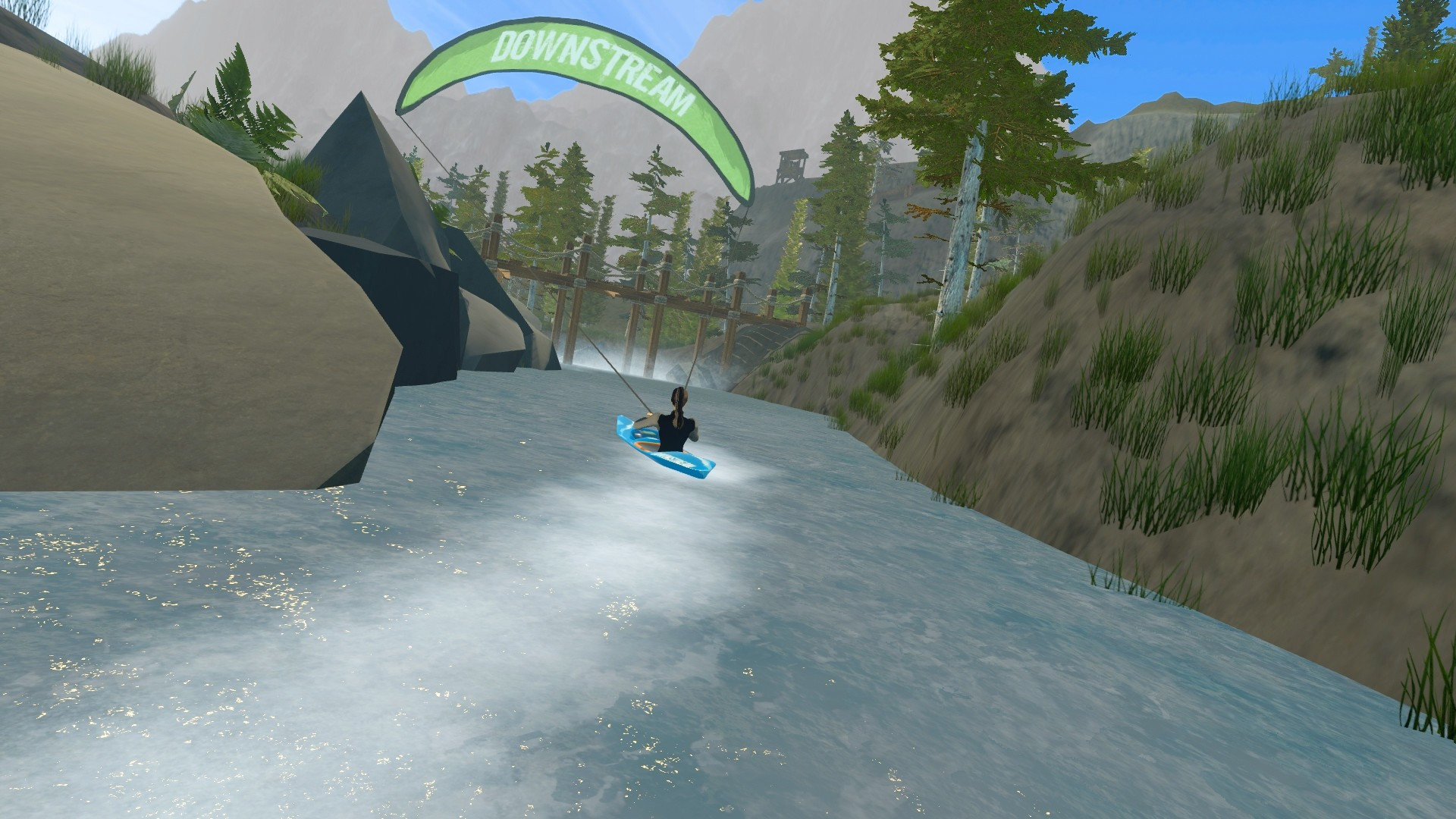 DownStream: VR Whitewater Kayaking - кадр 8