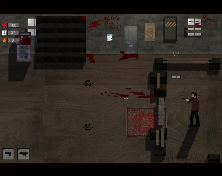 2D Platformer - Zombie Defend Base Survival KIT (itch) - кадр 1