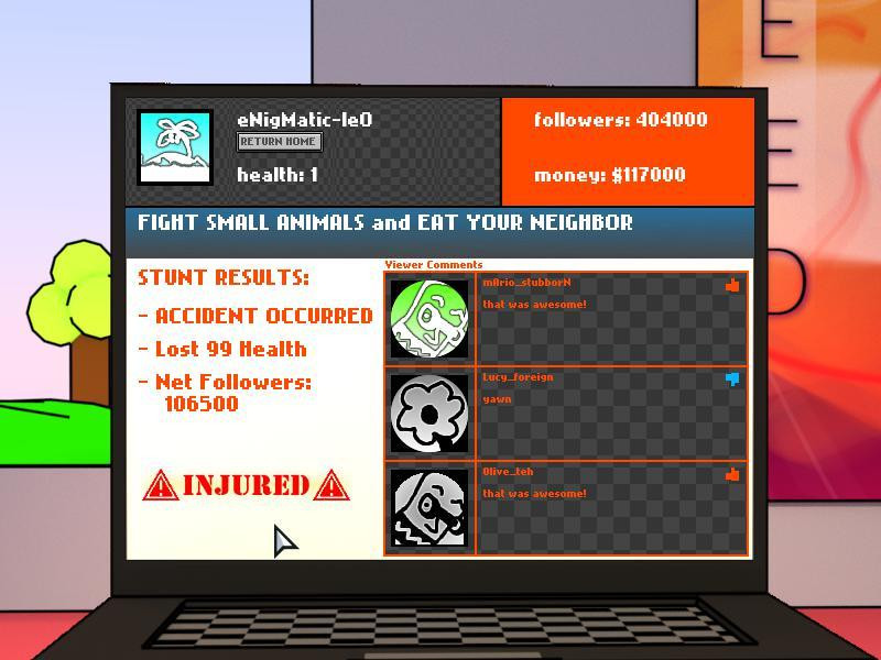 GLORIOUS INTERNET POINTS (itch) - кадр 4