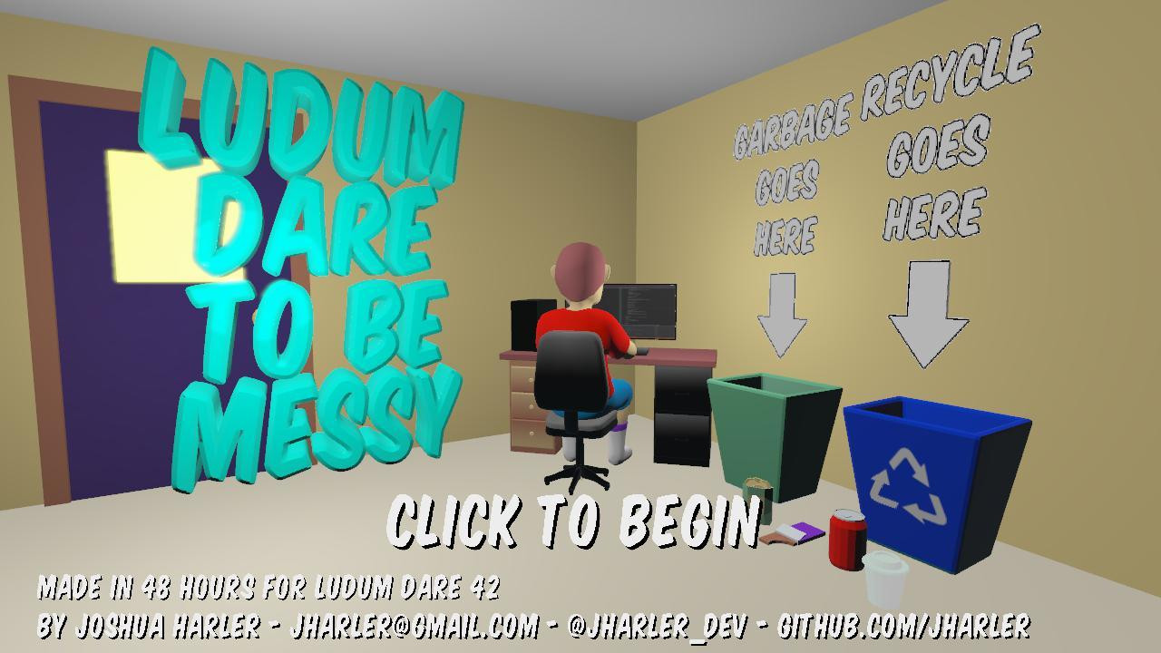 LD42 - Ludum Dare to Be Messy! (itch) - кадр 4