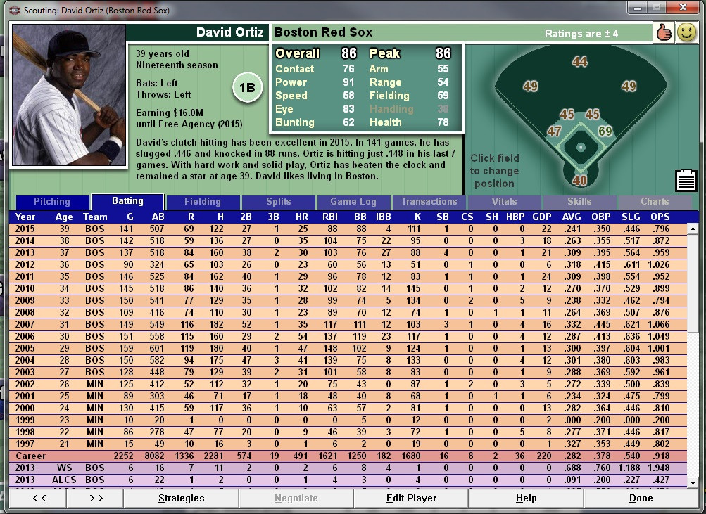 Baseball Mogul Diamond - кадр 7