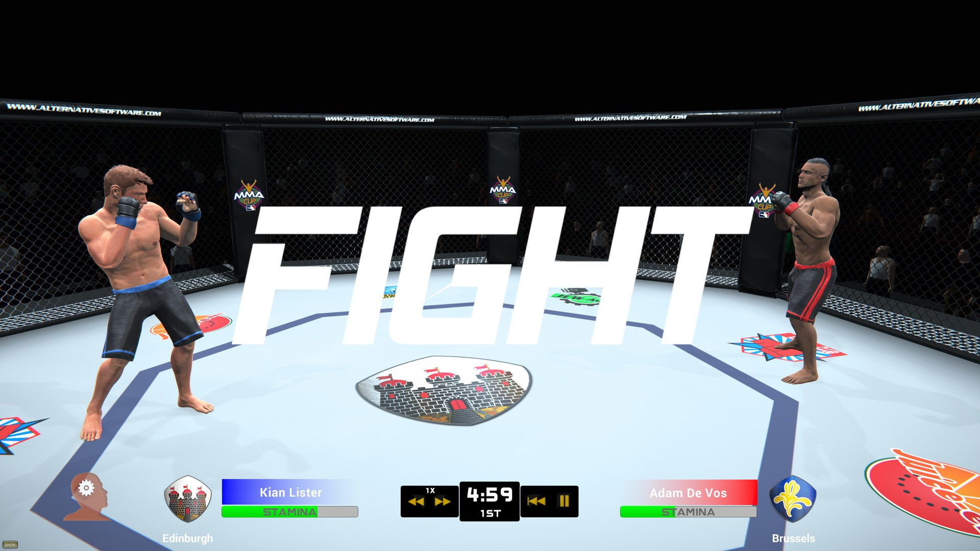 MMA Team Manager - кадр 9