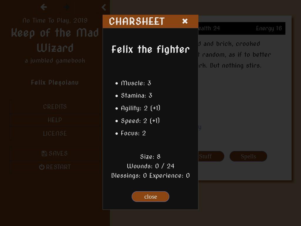Keep of the Mad Wizard (itch) - кадр 3