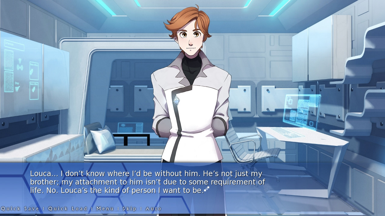 Orion: A Sci-Fi Visual Novel - кадр 9