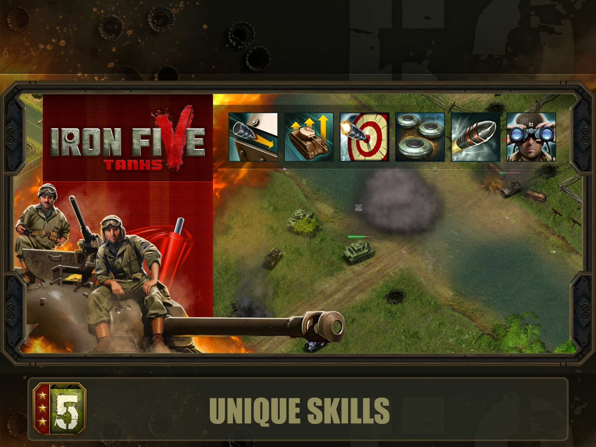 Iron 5 tanks (itch) - кадр 5