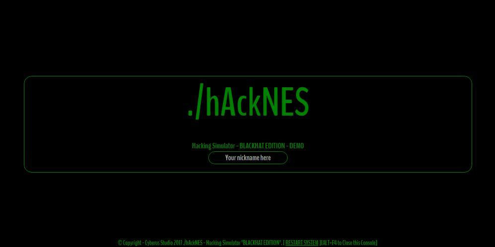 hAckNES - Hacking Simulator (itch, Cyberus Studio) - кадр 2