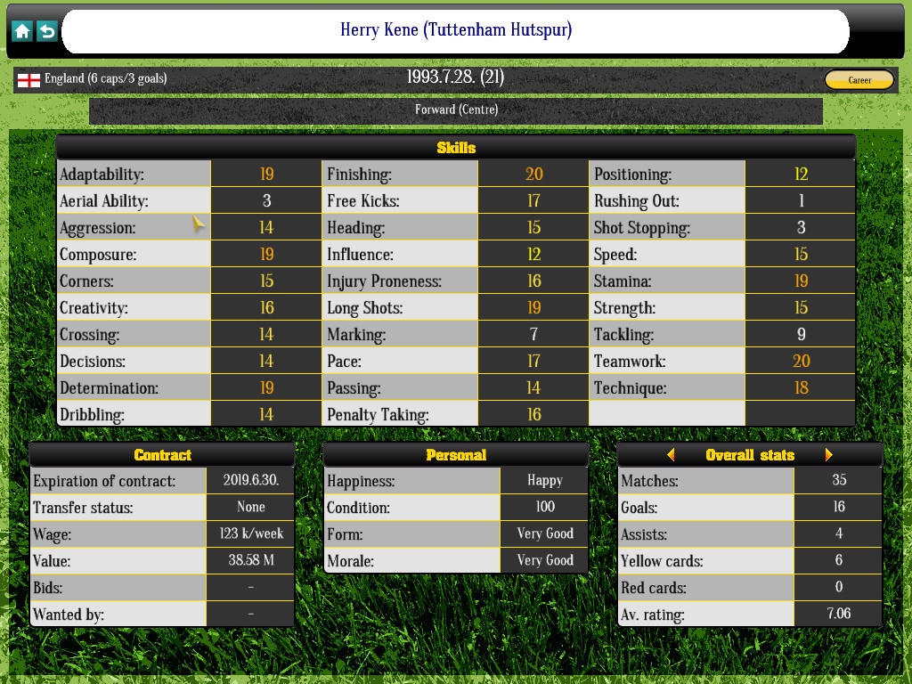 Global Soccer Manager - кадр 13