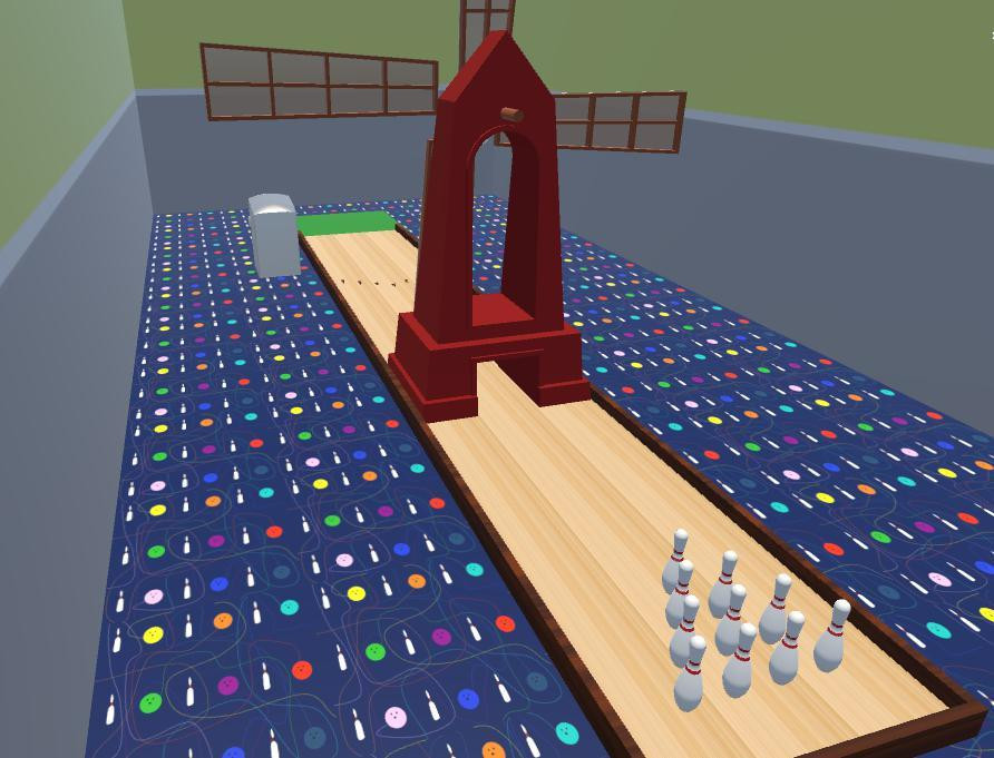 VR Mini Bowling (itch) - кадр 5