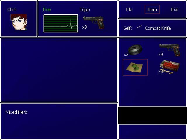 Resident evil Demake (itch) - кадр 4