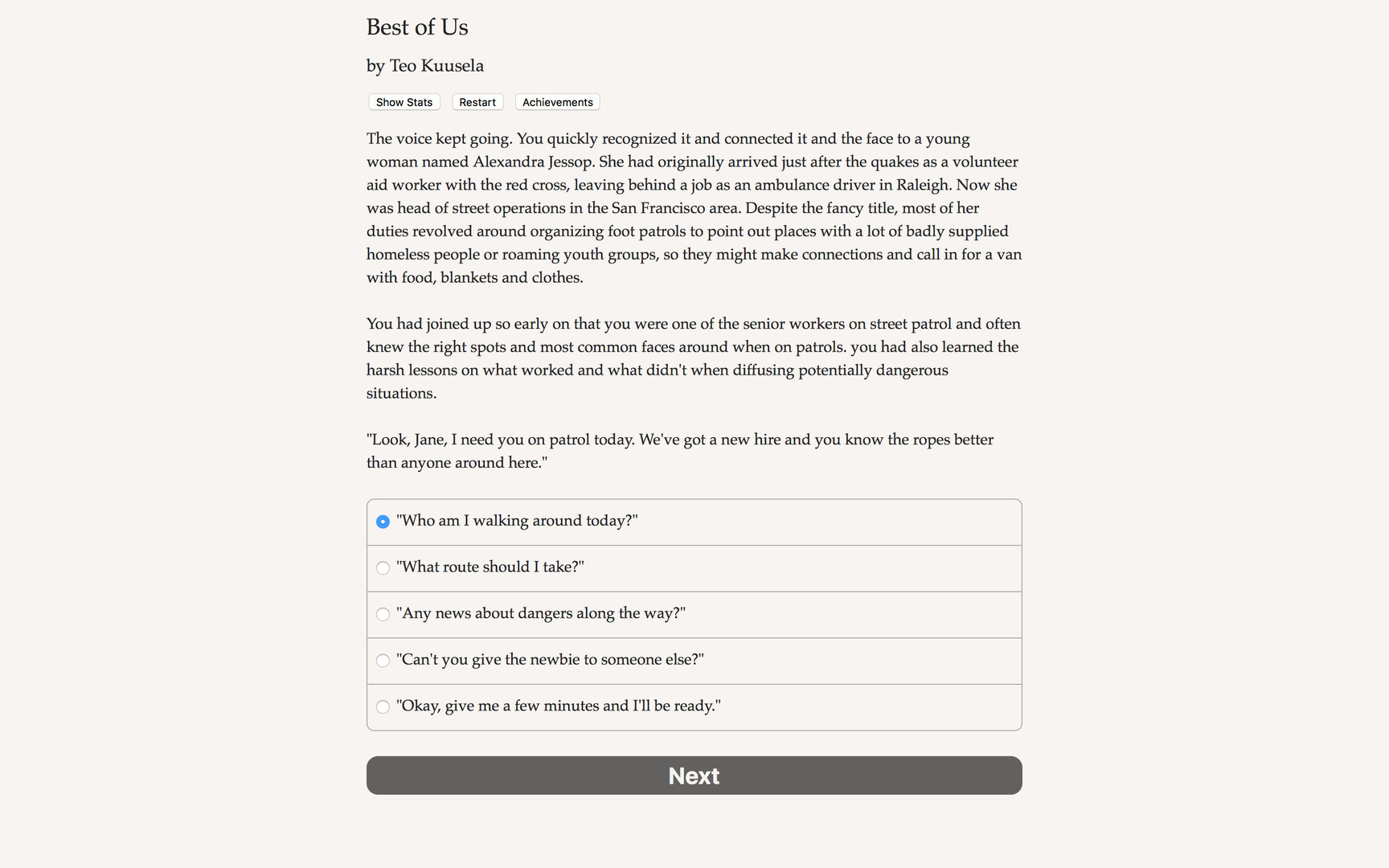 Best of Us - кадр 5