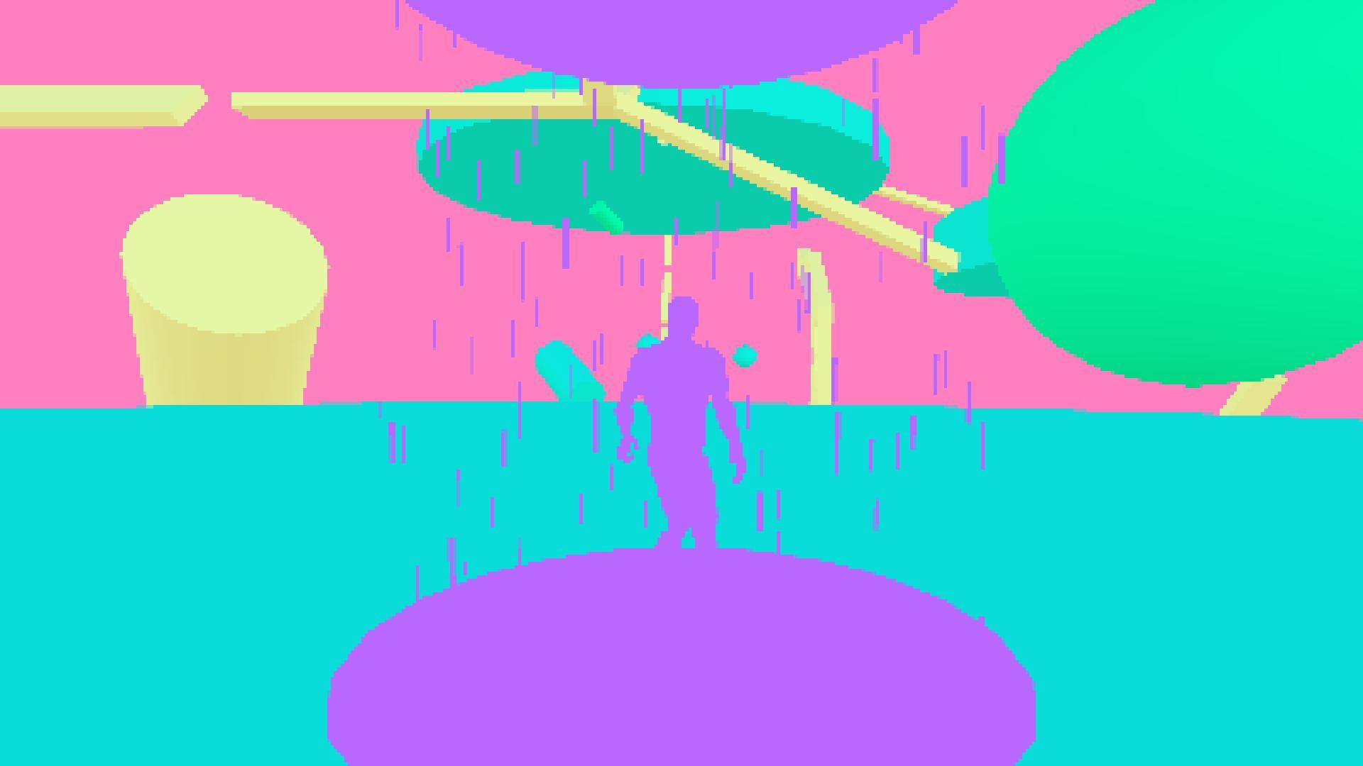 VaporWave Platformer Prototype (itch) - кадр 5