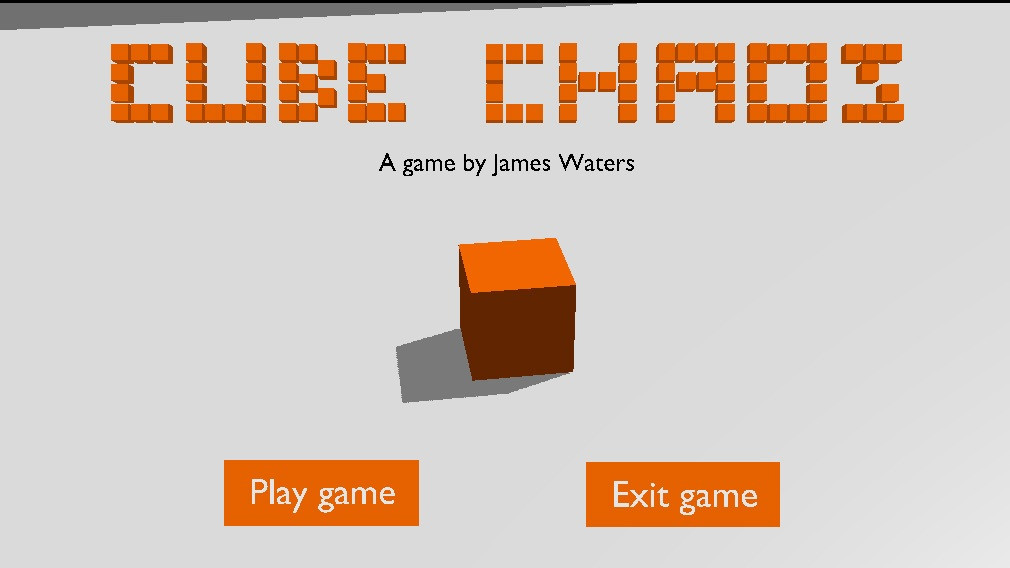Cube Chaos (James) (itch) - кадр 1