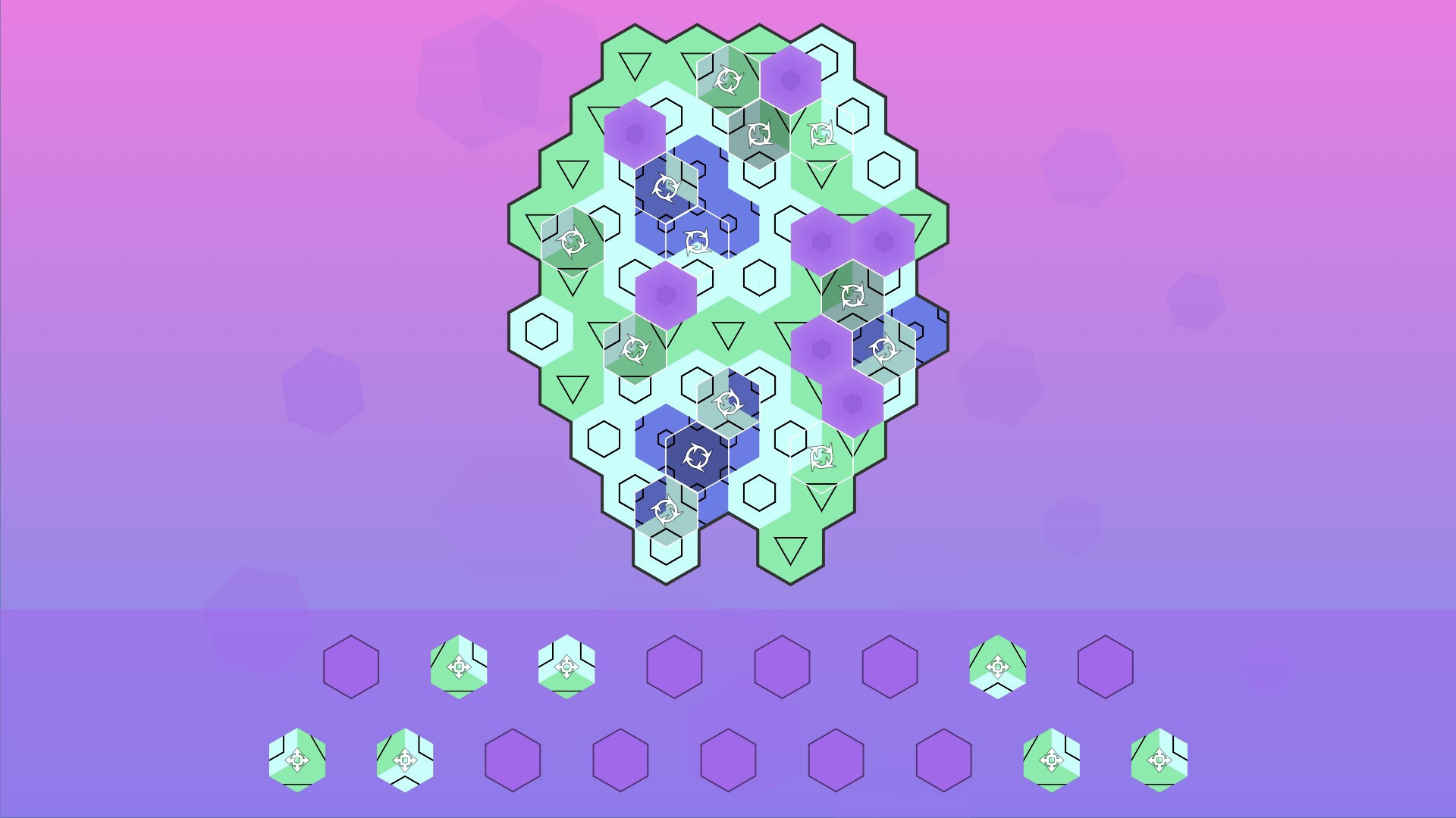 Aurora Hex - Pattern Puzzles - кадр 10