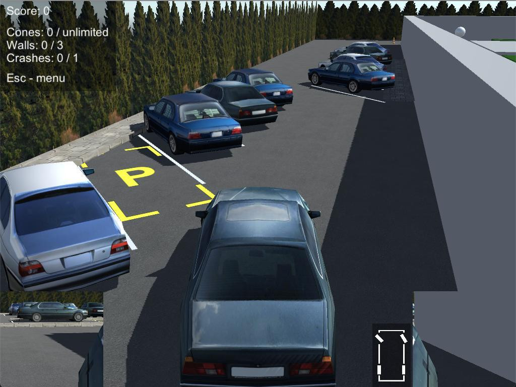 Parking simulator (rpt11) (itch) - кадр 5