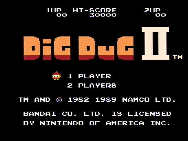 Dig Dug II (1985) - кадр 3
