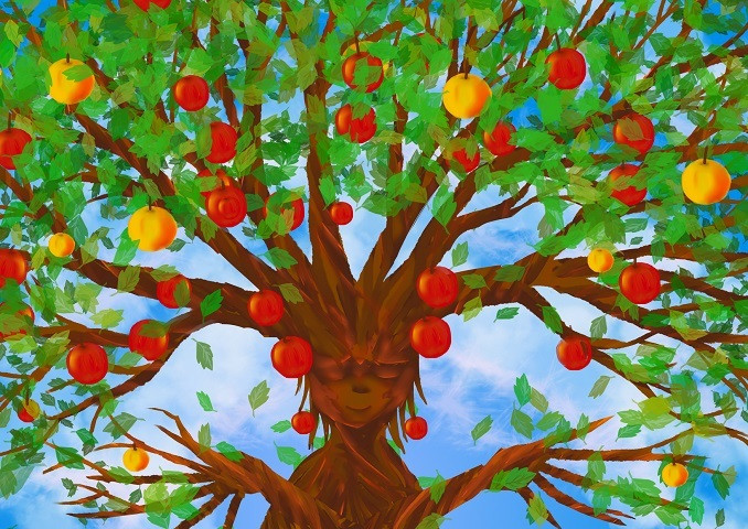 The Butterfly And The Apple Tree (HTML) (itch) - кадр 1