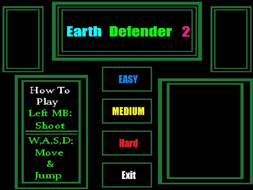 Defend the earth 2 (itch) - кадр 1