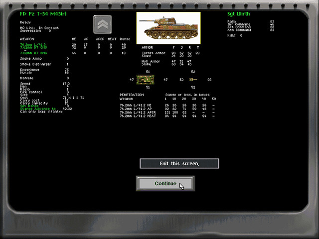 Steel Panthers: World at War (2003) - кадр 14