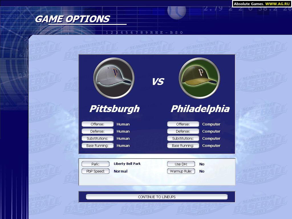 Season Ticket Baseball 2003 - кадр 7
