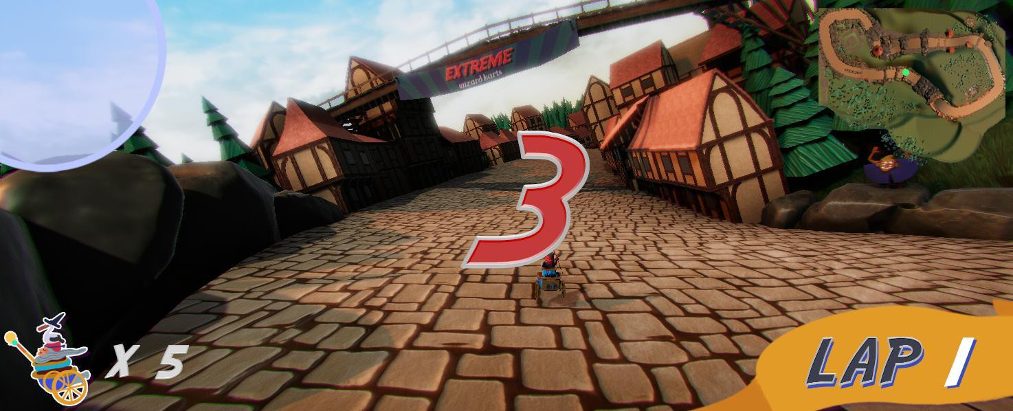 EXTREME Wizard Karts (itch) - кадр 2