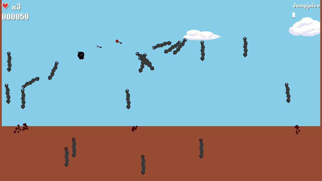 Ninja vs Worms (itch) - кадр 3