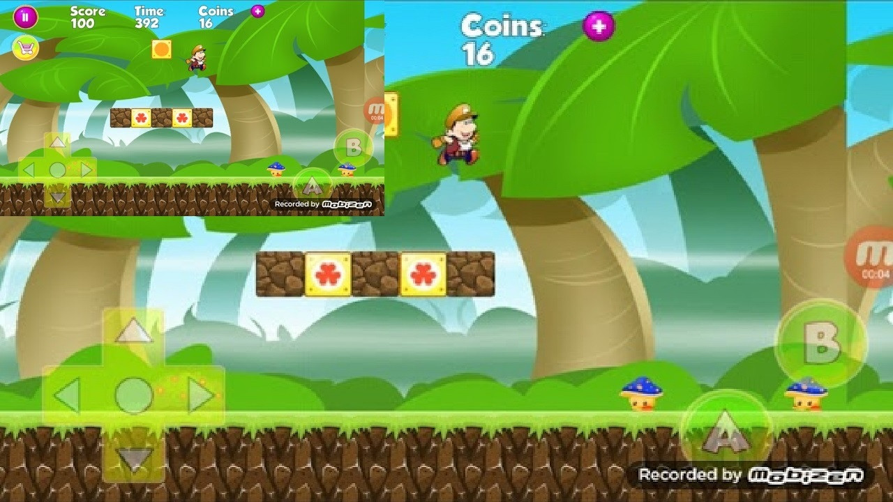 Mario Max jungle Adventure (itch) - кадр 4