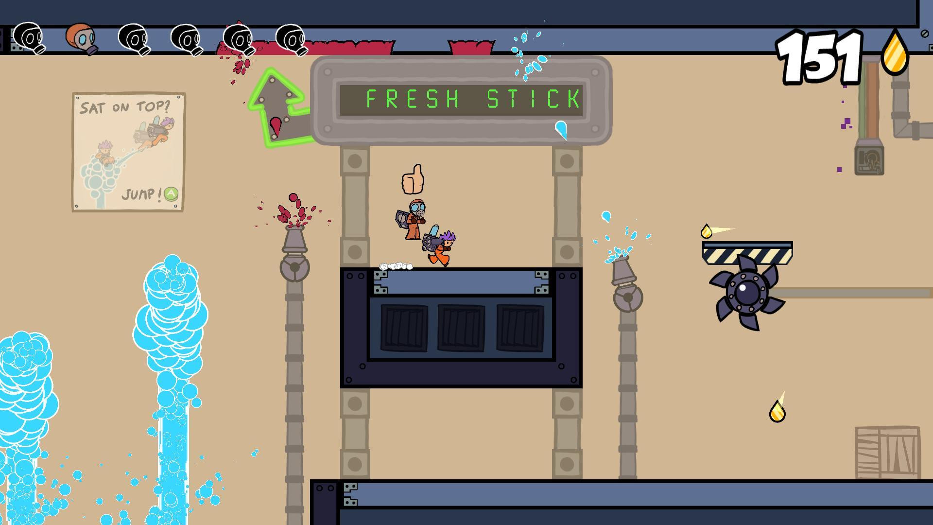 Splasher Early Demo (itch) - кадр 5