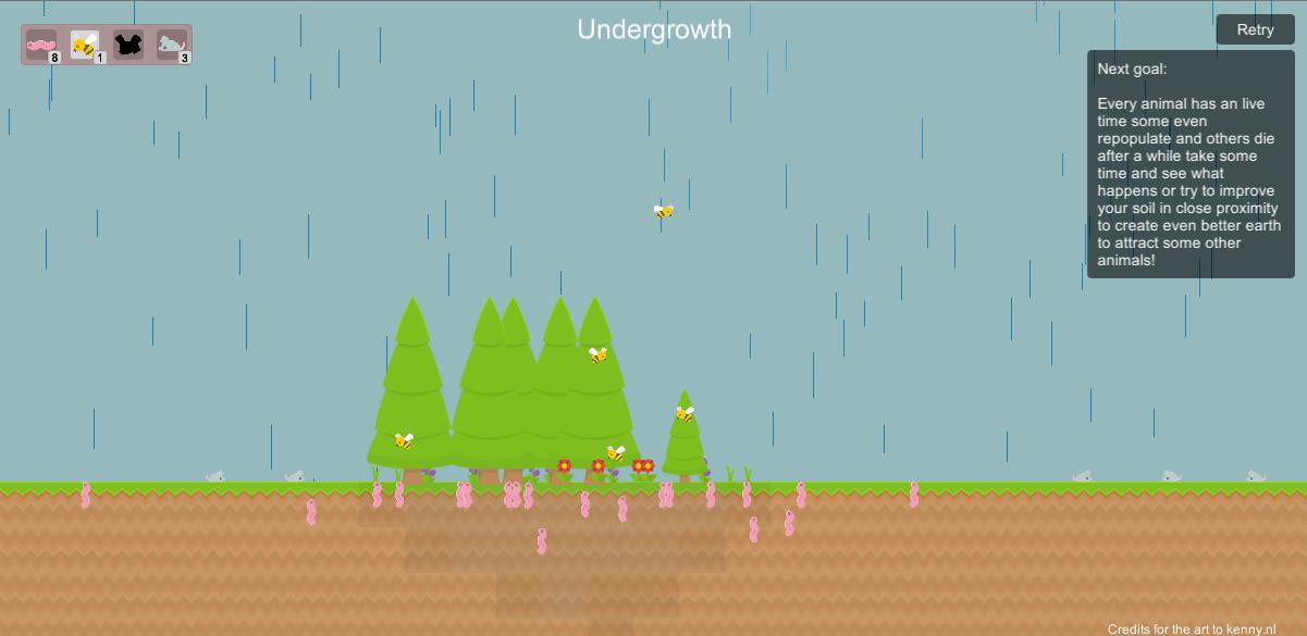 Undergrowth (Mix and Jam Game Jam) (itch) - кадр 2