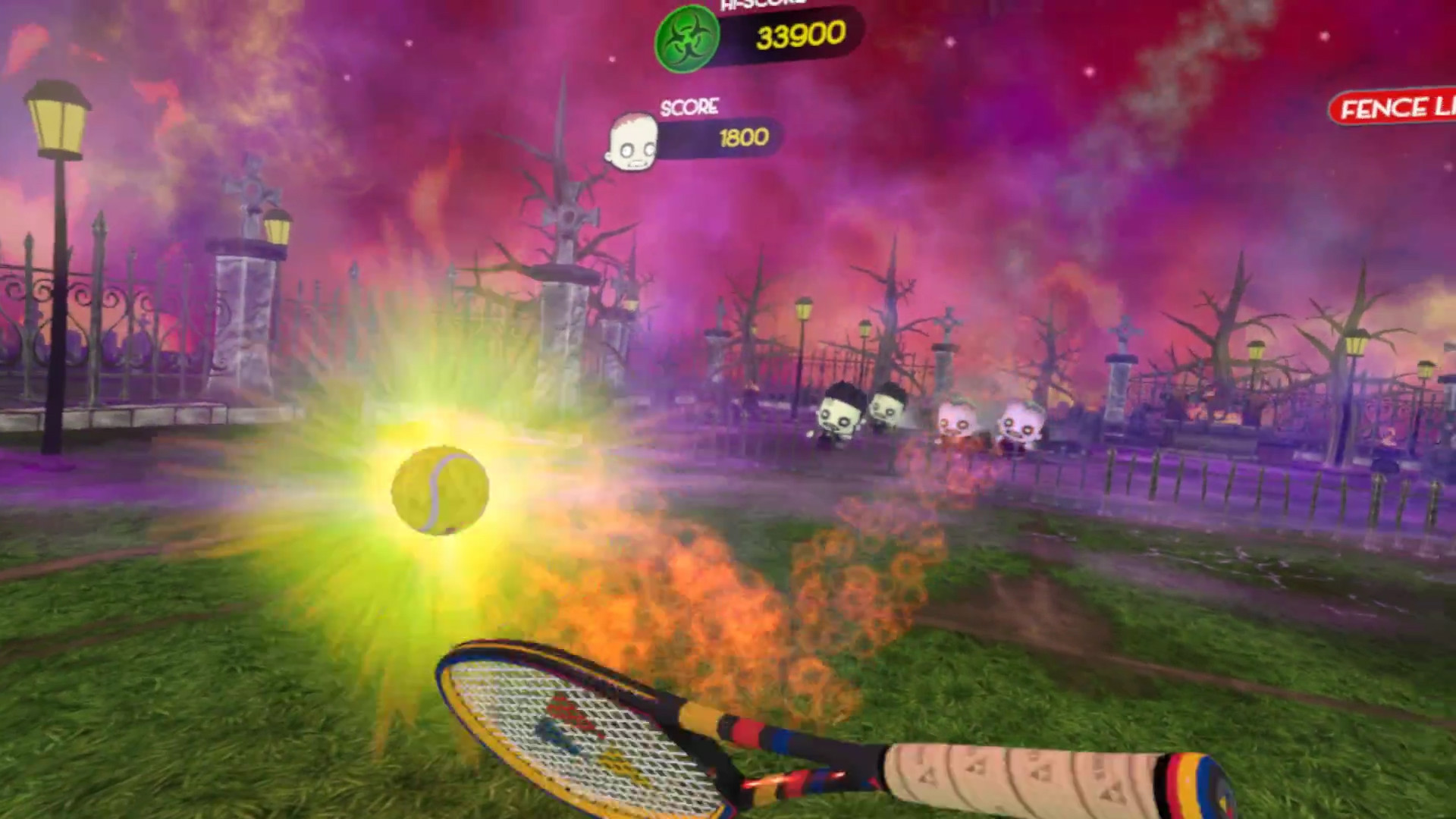 Smoots Tennis Survival Zombie - кадр 9
