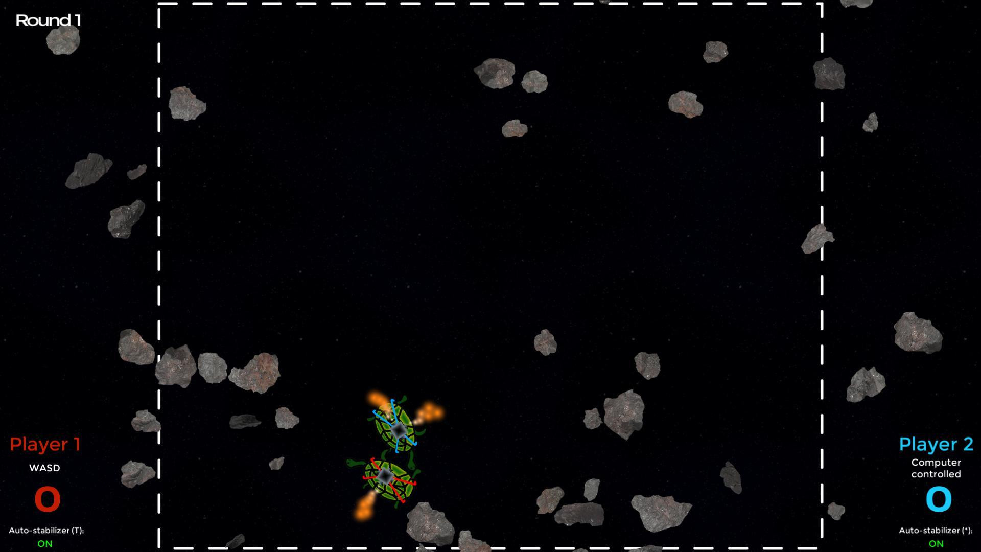 Space Tortoise Jetpack Sumo (itch) - кадр 3
