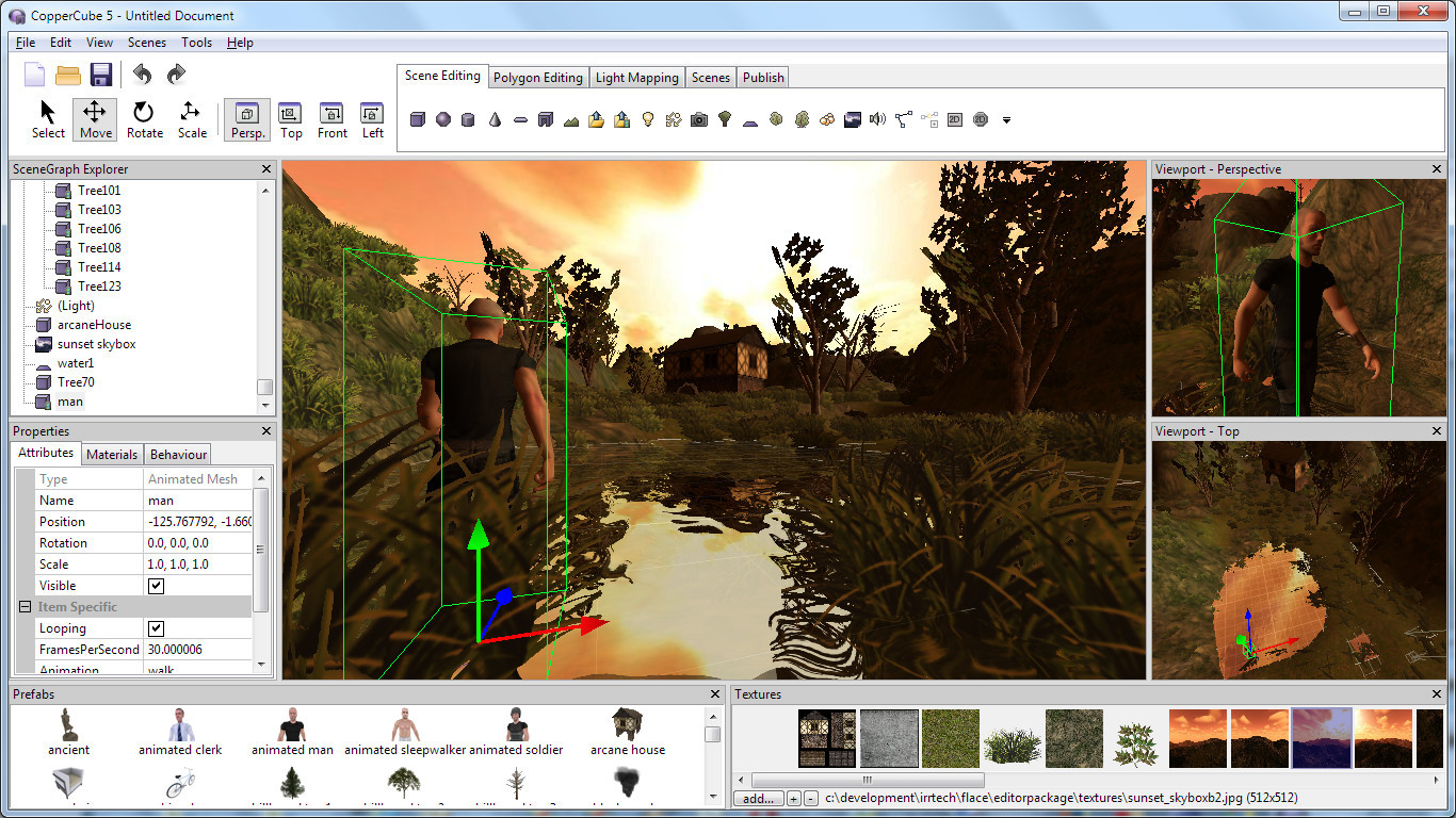 CopperCube 5 Game Engine - кадр 9