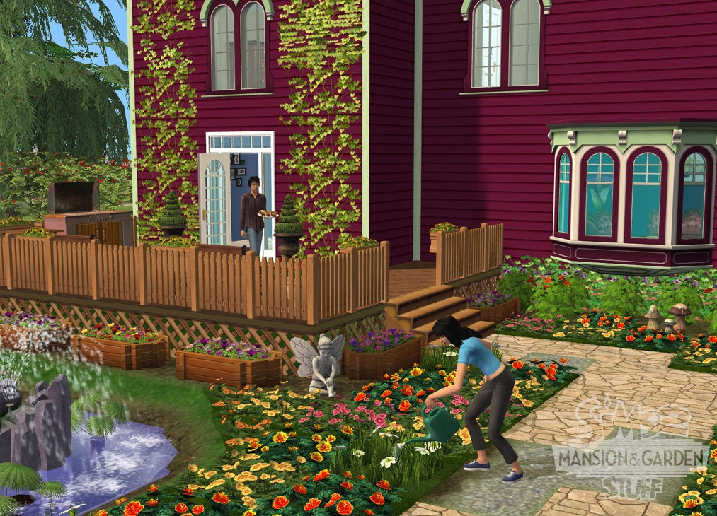 The Sims 2: Mansion & Garden Stuff - кадр 10