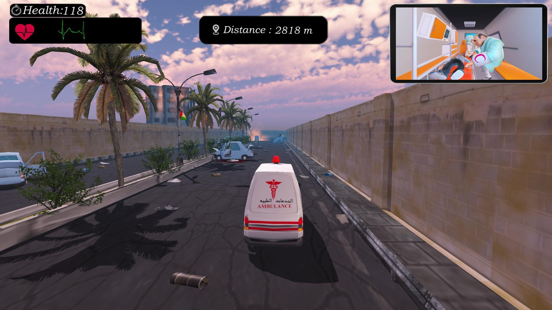 Ambulance Unfair War on Gaza (itch) - кадр 10