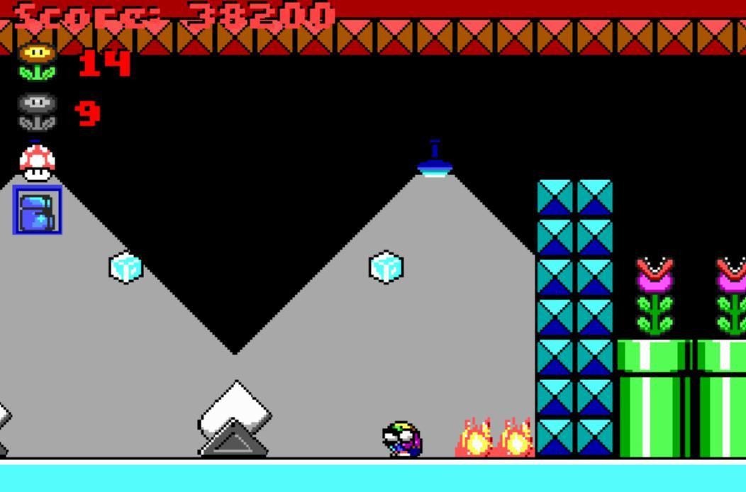 Super Mario in Marooned on Mars (itch) - кадр 8