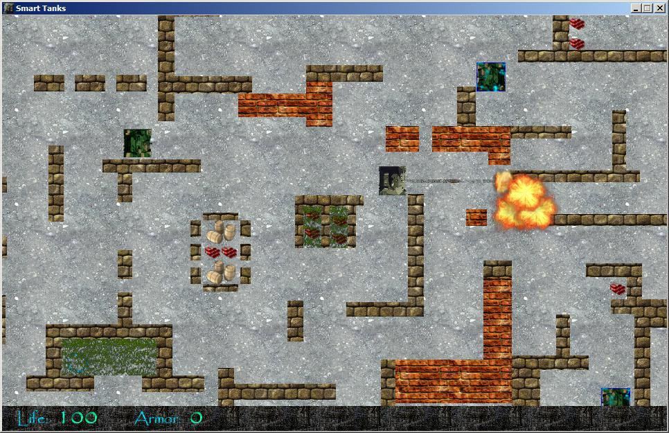 Smart Tanks 2 (itch) - кадр 5