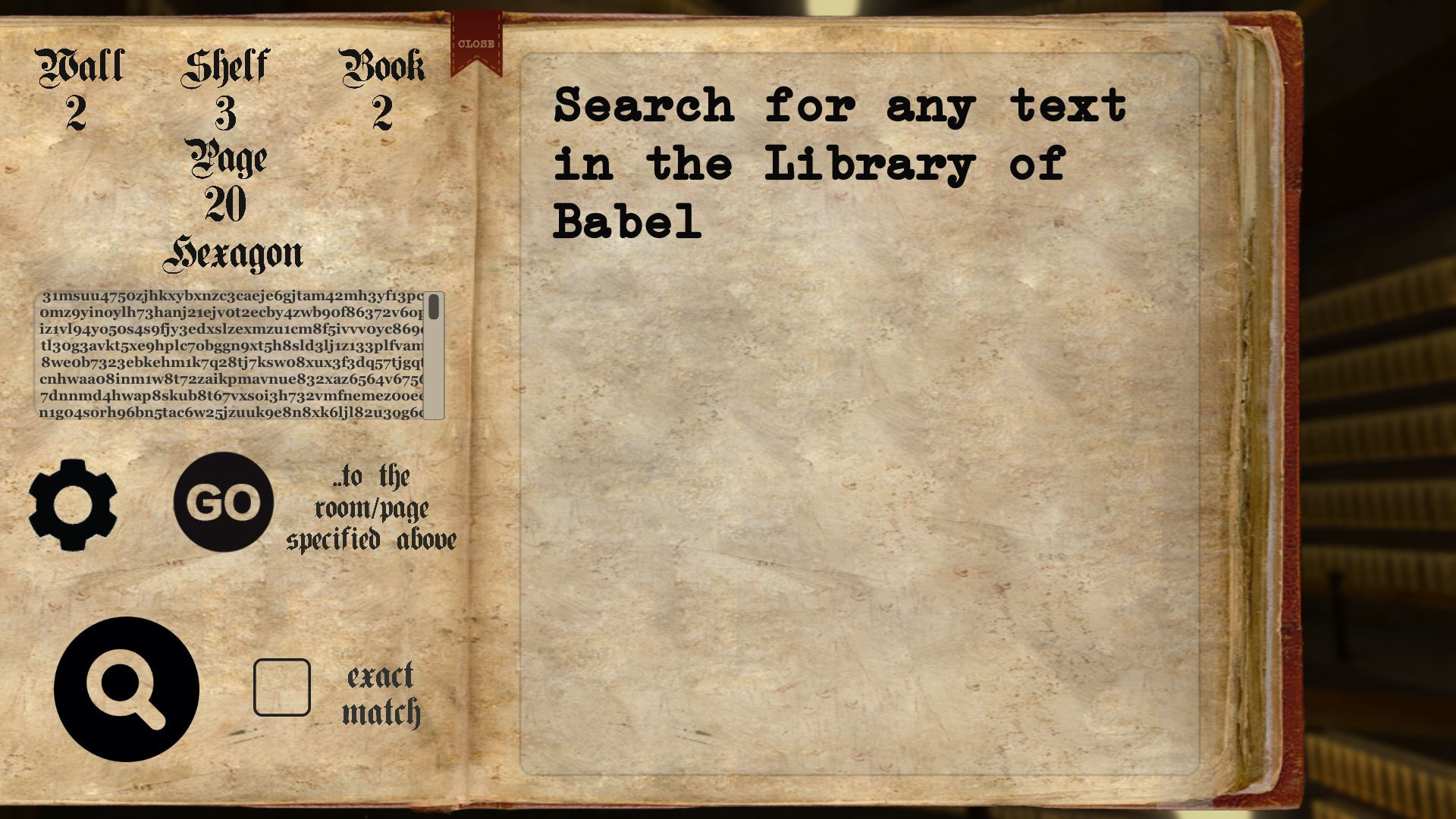 Library of Babel 3D (itch) - кадр 6