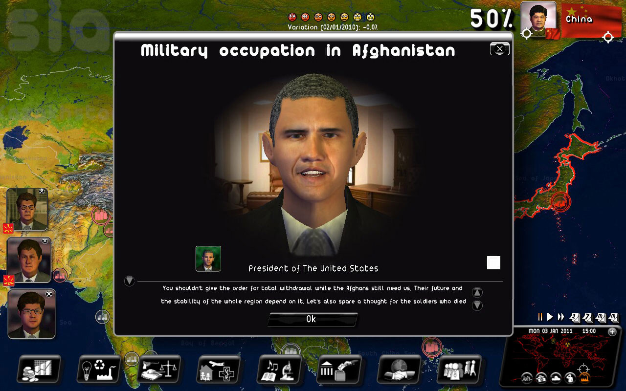 Rulers of Nations: Geo-Political Simulator 2 - кадр 14