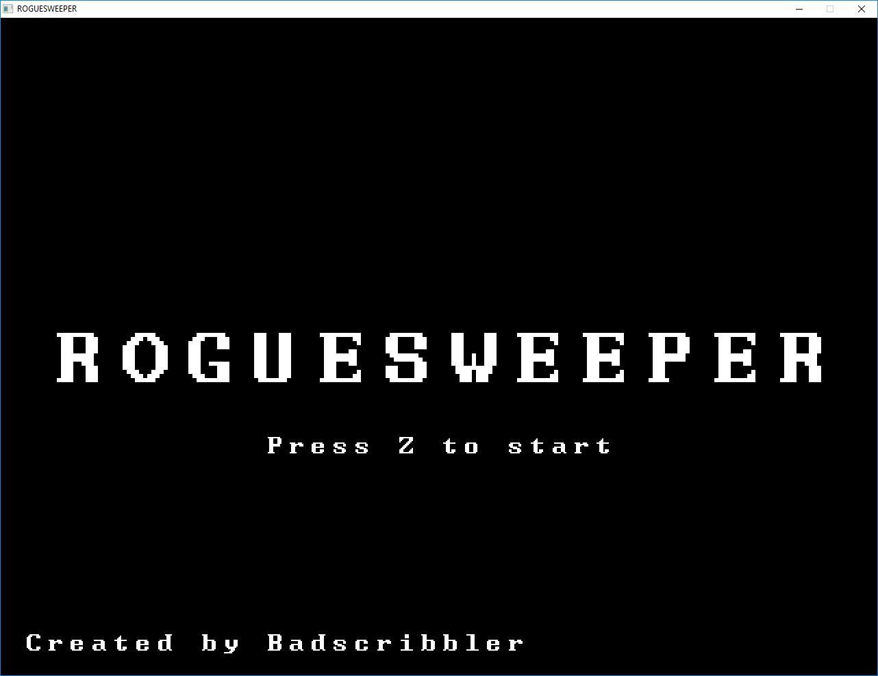 Roguesweeper (badscribbler) (itch) - кадр 1