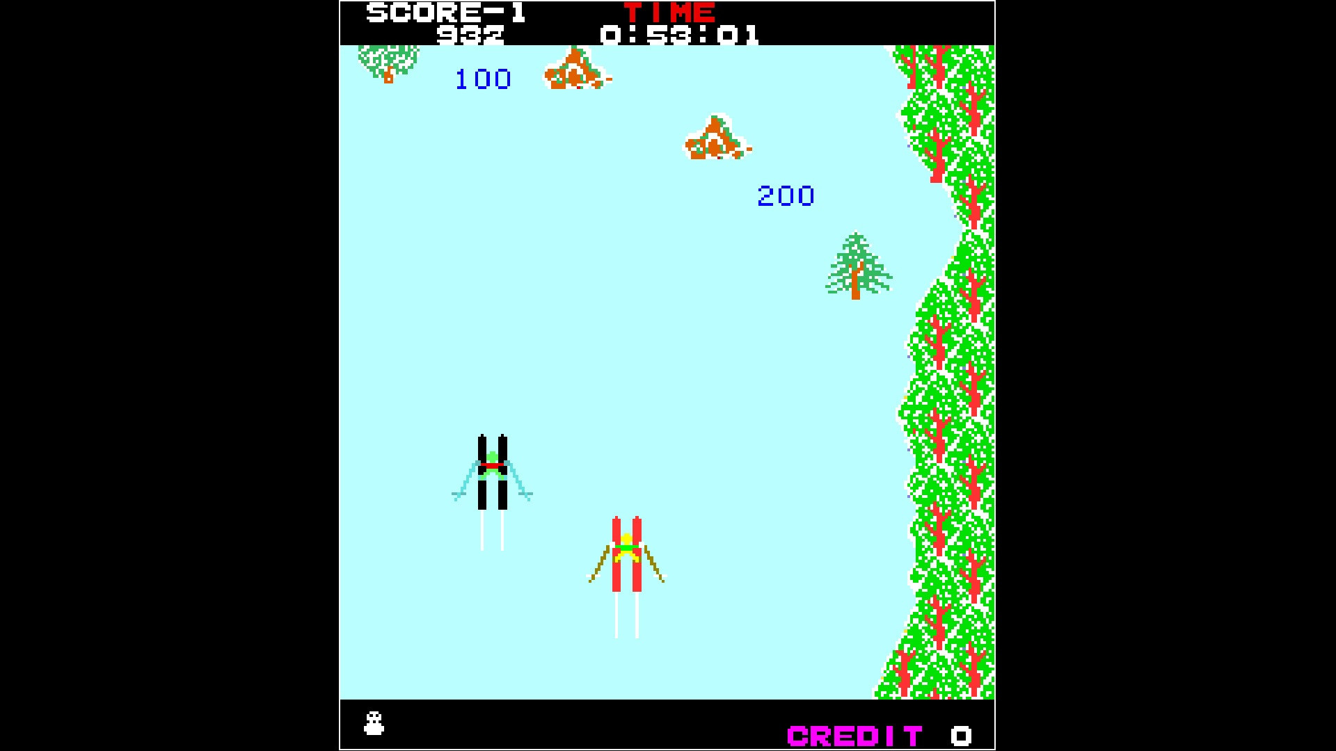 Arcade Archives ALPINE SKI - кадр 10
