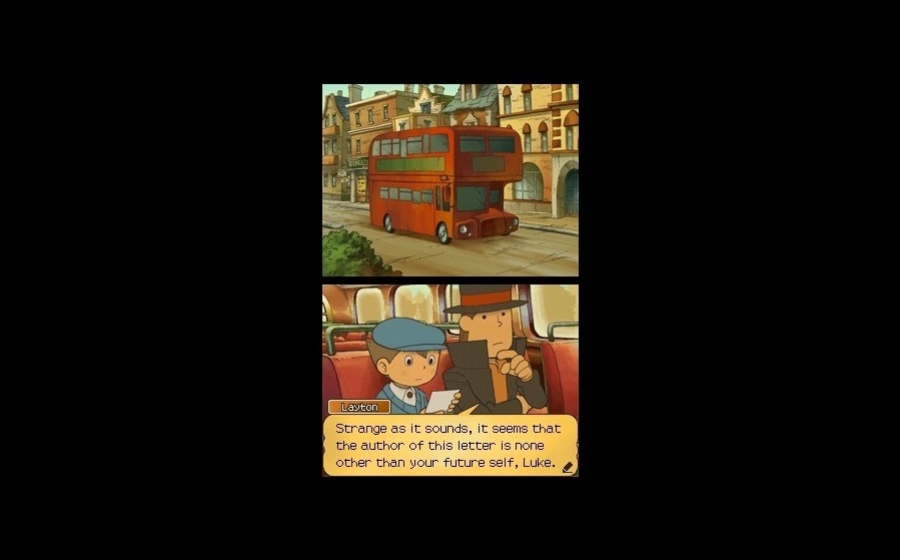 Professor Layton and the Unwound Future - кадр 2