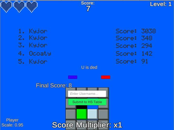 DropBlocks! (Online Leaderboard!) (itch) - кадр 3