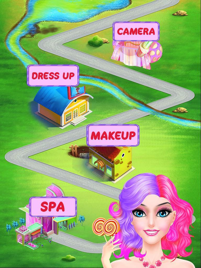 Candy Girl Makeup Artist- Candy Makeover (itch) - кадр 5